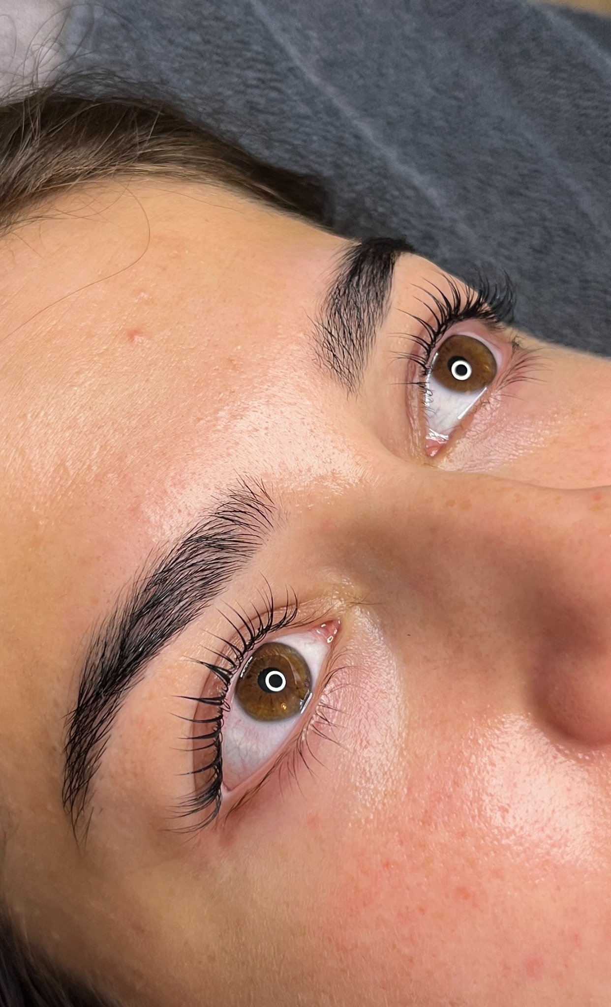 Na de lashlift: gelifte wimpers met een open uitstraling