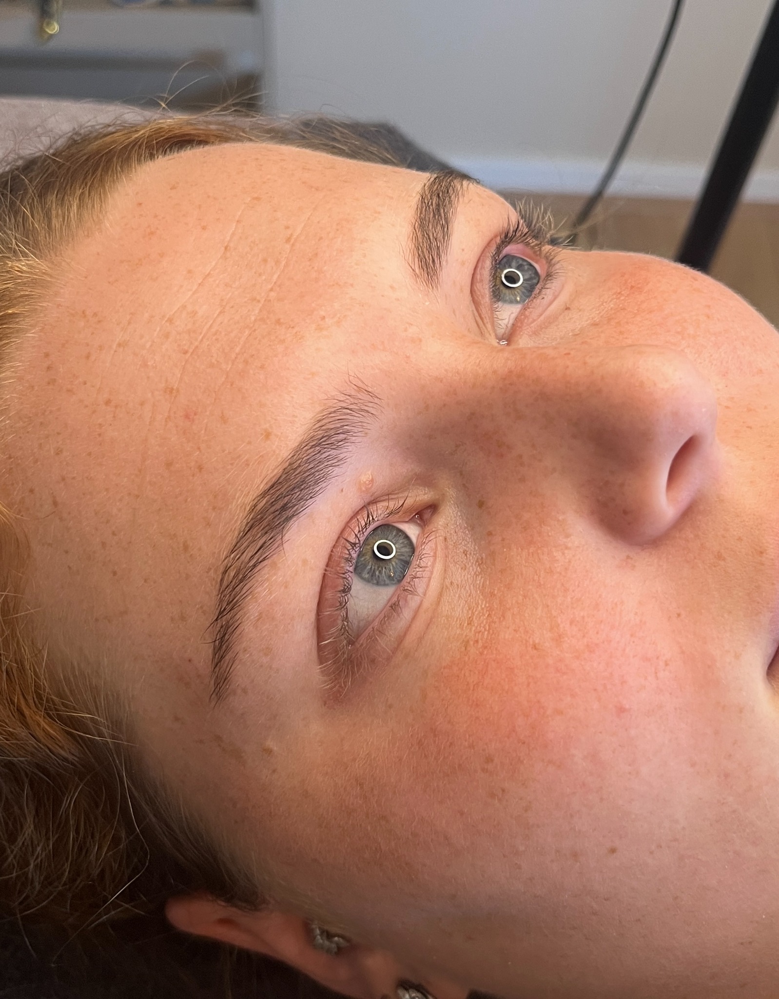 Voor de lashlift: natuurlijke wimpers